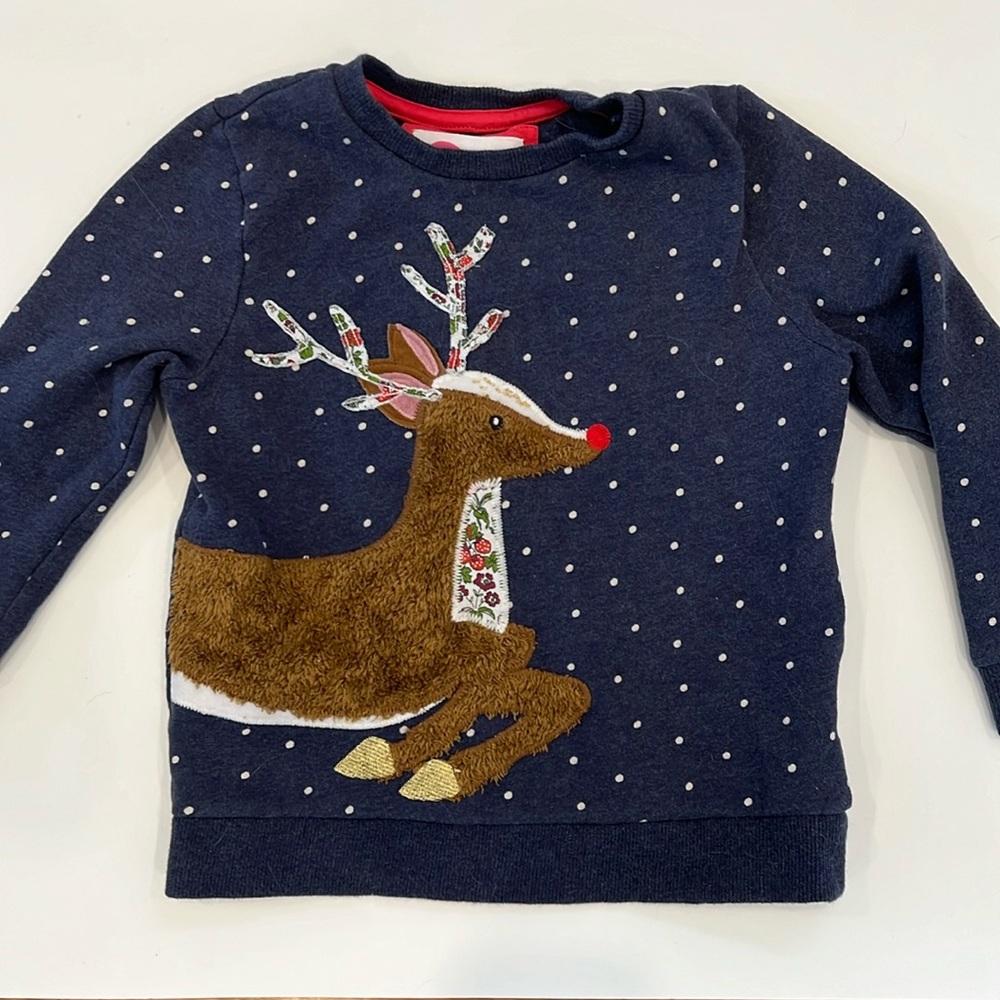 Mini Biden Reindeer Sweatshirt